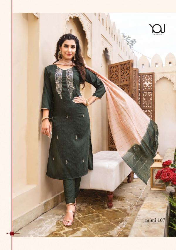 Wanna Mimi Fancy Hand Work Cotton Silk Designer Readymade Catalogue